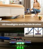 KARDV Cordless Vacuum Cleaner, 500W/40Kpa Vacuum Cleaners for Home - Image 6