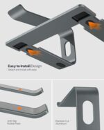 Nulaxy All-Aluminum Laptop Stand for Desk, Ergonomic Detachable Ventilated - Image 5