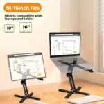 Moallia N86 360 Rotating Laptop Stand, Adjustable Height & Angle - Image 6