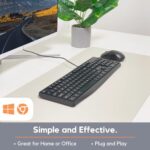 X9 Performance Wired Keyboard - Ultra Slim Full Size Ergonomic Computer Keyboard - Image 6