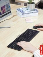Lenovo 300 USB Keyboard, Wired, Adjustable Tilt, Ergonomic, Windows 7/8/10 - Image 6