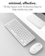 Macally Wireless Bluetooth Keyboard for Mac - Premium Multi Device Connectivity - Image 6