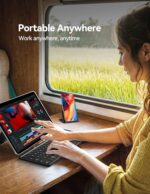 TECKNET Foldable Bluetooth Keyboard with Touchpad & Numpad - Image 5
