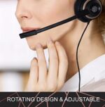 Sonitum Headset with Microphone - Noise Canceling Computer Headset for Office - Image 6