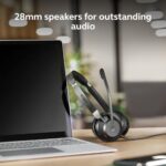 Jabra Evolve2 30 SE (2025 Version) Wired Dual-Ear USB Headset, Black - Image 6