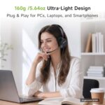 Acer Headset with Microphone for PC - ENC Noise Cancelling Headphones with Mic - Image 6