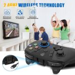 EasySMX 2.4G Wireless Controller for PC,Steam Deck,PS3,Android TV,Black. - Image 6