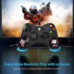 YAEYE Wired Controller for Xbox 360, Game Controller for 360 with Dual-Vibration - Image 6
