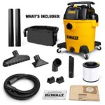DEWALT 12 Gallon Poly Wet/Dry Vac, 5.5 HP Shop Vacuum Wet Vacuum Cleaner for - Image 6