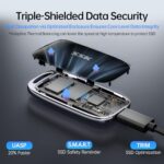 SSK 4TB SSD External Hard Drive, Portable SSD Drive up to 2000 MB/s - Image 6