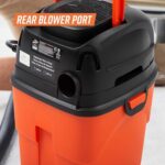 Armor All® AA155 1.5-Gallon 2 Peak HP Portable Wet/Dry Vacuum, Orange - Image 6