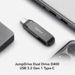 Lexar 128GB JumpDrive Dual Drive D400 USB 3.1 Type-C and Type-A Flash Drive for - Image 7