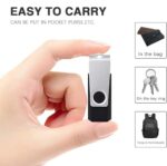 TOPESEL 5 Pack 32GB USB Flash Drives Flash Drive Flash Memory Stick Swivel USB - Image 6