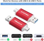 Thkailar 1TB USB C Flash Drive for MacBook and Android Phones - Image 6