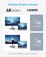 Anker 332 USB C Hub (5in1) with 4K HDMI Display - Image 6