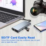 USB C HUB, USB C Adapter 11 in 1 Dongle with 4K HDMI, VGA, Type C PD, USB3.0 - Image 6