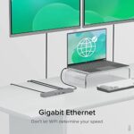Plugable 11-in-1 USB-C Hub, 100W USB-C Pass-Through - Image 7