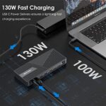 WAVLINK Docking Station 3 Monitors, 12-in-1 DisplayLink Docking Station with - Image 6