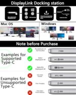 WAVLINK Docking Station 3 Monitors, Triple 4K@60Hz for MacBook - Image 6