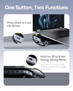 Baseus Laptop Docking Station Stand, 12 in 1 HUB Triple 4K Display, HDMI/DP - Image 6