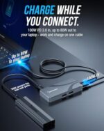 SABRENT OMNIPORT 6B USB-C Hub, 6-Port, 100W PD (HB-UC7C) - Image 6