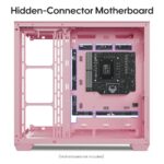 Vetroo AL900 Pink ATX PC Case with 270° Full View Tempered Glass - Image 6