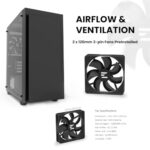 Zalman T3 MATX Micro-ATX Compact Desktop Computer PC Case - Image 6