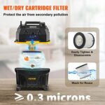 VEVOR Shop Vac Wet and Dry Vacuum Cleaner 4 Gallon 5 Peak HP - Powerful Suction - Image 6
