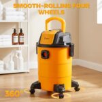 DEKOPRO Shop Vacuum Wet and Dry:4-Gallon 3 Peak HP Portable Shop Vac - Image 6