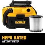 DEWALT 20V MAX Shop Vacuum Wet and Dry, Shop Vac 2 Gallon - Image 6