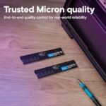 Crucial 16GB DDR5 RAM, 4800MHz CL40 Desktop Memory, UDIMM 288-Pin - Image 4