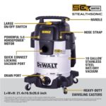 DEWALT 10 Gal Stealthsonic Shop Vacuum Wet and Dry - Image 2