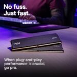 Crucial Pro 64GB DDR5 RAM Kit (2x32GB), 5600MHz (or 5200MHz or 4800MHz) Desktop - Image 6