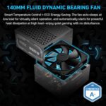 850W Fully Modular Power Supply, 80+ Gold Certified PSU - Image 6