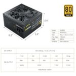 Segotep 650W ATX Power Supply, 80 Plus Gold Certified - Image 6