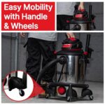 Shop-Vac 5761311 12-Gallon Wet/Dry Shop Vacuum, 6 Peak HP - Image 6