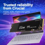 Crucial P310 1TB SSD, PCIe Gen4 NVMe M.2 2280, Up to 7,100MB/s, for Laptop - Image 4