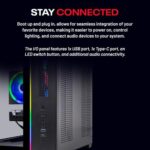 Skytech Gaming Crystal Gaming PC, AMD Ryzen 7 5700 3.7GHz, NVIDIA RTX 5060 - Image 6