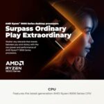 CyberPowerPC Gaming PC, AMD Ryzen 9 9900X, GeForce RTX 5070 12GB - Image 6