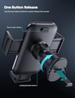 Lamicall 2026 Wider Clamp & Metal Hook Car Phone Holder Vent [Thick Cases - Image 6