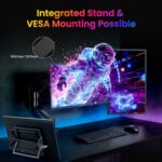 18.5 Inch Portable Monitor, HDMI USB-C Slim 120Hz Portable Gaming Monitor - Image 6