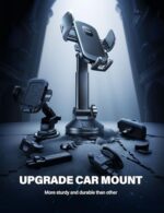 Lamicall Car Phone Holder - [Strongest Military-Grade Suction Cup] 360° Rotation - Image 6
