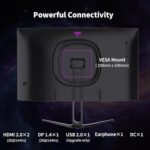 KTC H27S5C 27 Inch Curved Gaming Monitor, 1440P QHD 144Hz Monitor, HDR 400 - Image 6