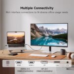 KTC 32 Inch 4K UHD White Computer Monitor, HDR VA Panel, H32U6 - Image 6