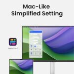 BenQ MA320U 32” 4K 3840x2160 Monitor for MacBook® Pro/Air, Dual USB-C - Image 6