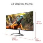 New! Sceptre 34-inch Prime Monitor 3440 x 1440 up to 115Hz 103% sRGB DisplayPort - Image 6