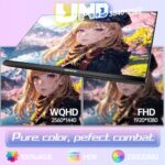 32 Inch 4K UHD Monitor, Computer Monitor, 4000:1 Contrast Display - Image 7