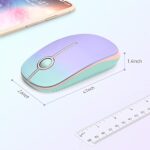 Unipows Wireless Mouse-2.4G Slim Portable Computer Mouse with Nano Receiver - Image 6