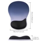 Gel Wrist Rest Mouse Pad, Ergonomic Mousepad with Wrist Support - Image 6
