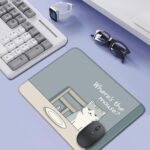 Non-Slip Mouse Pad Mousepad, Cat Pattern, 8x10 inch - Image 6